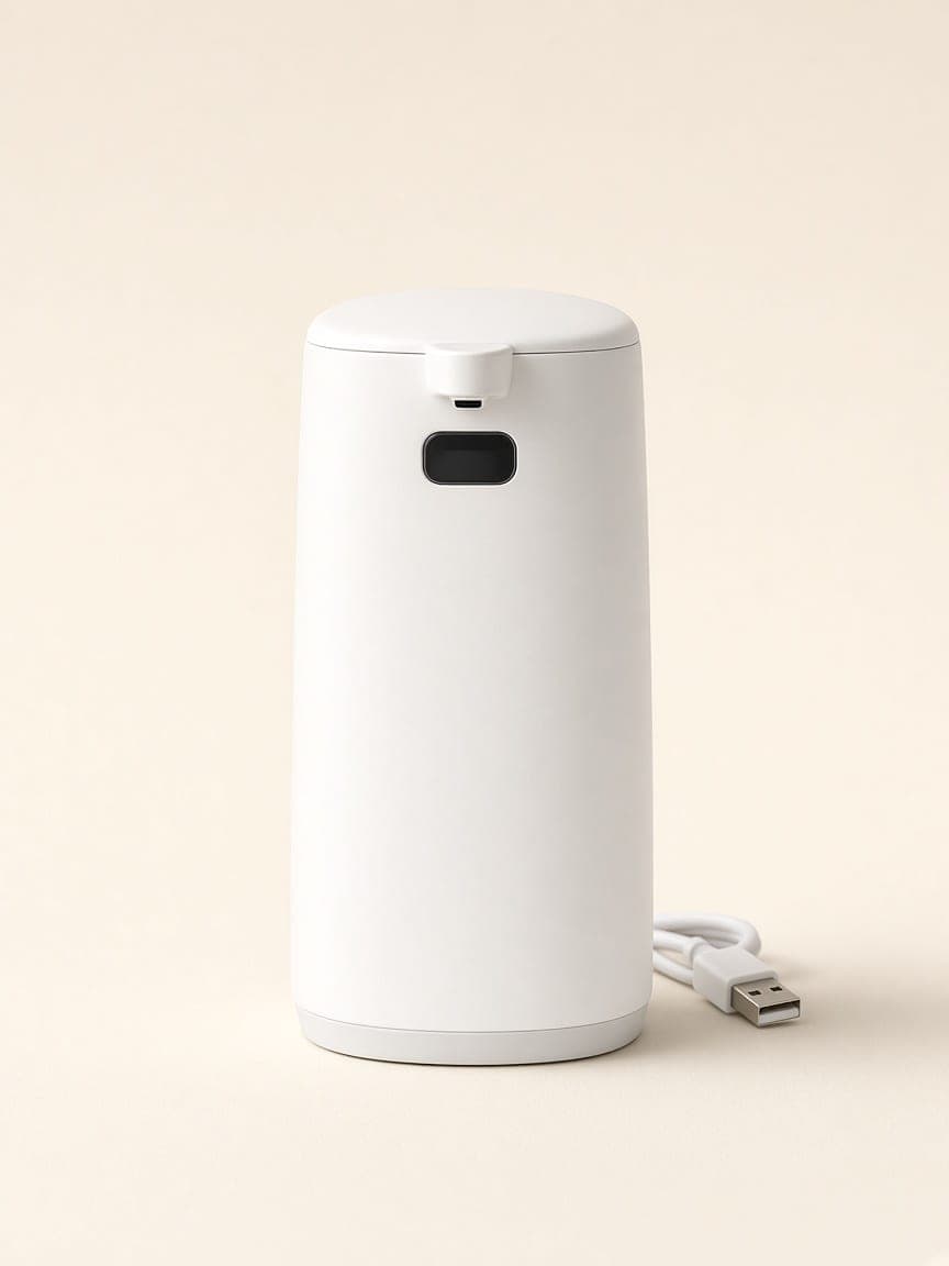 Dispensador de sabão com sensor