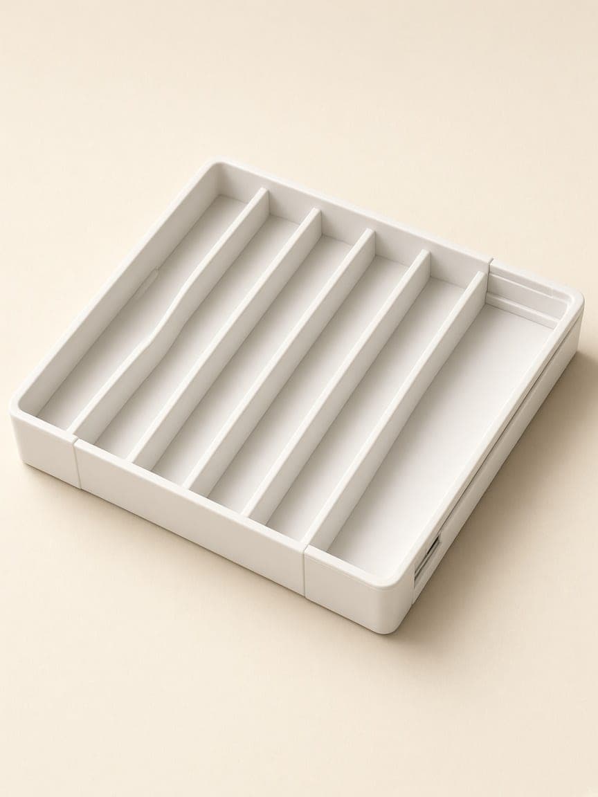 Organizador de talheres extensível
