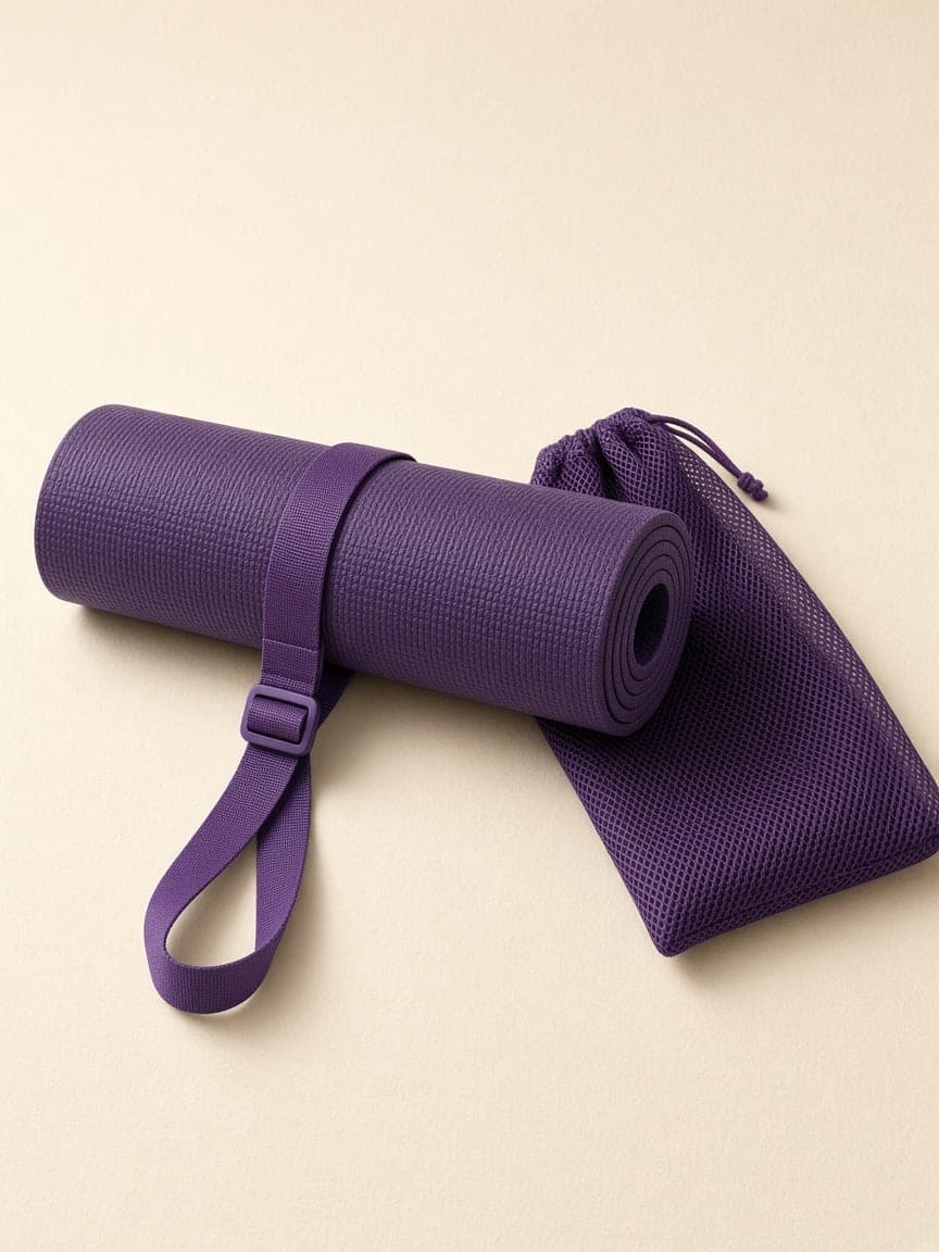Tapete de yoga 6 mm com saco